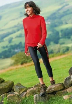 Next Damen FUNNEL NECK - Sweatshirt - Red