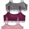Next Kinder BERRY/GREY 3 PACK CROP TOPS (OLDER) - Bustier - Pink