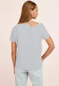 Next Damen CUT-OUT SHORT SLEEVE - T-Shirt Print - Navy Blue -Next Verkäufe 2022 6e57d1cff4b2439aa90726597a2394c8
