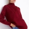Next Damen Strickpullover - Purple