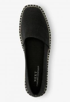 Next Damen FOREVER COMFORT SQUARE TOE - Espadrille - Black -Next Verkäufe 2022 6f1b6c17471d427fad914a6519bd9f21