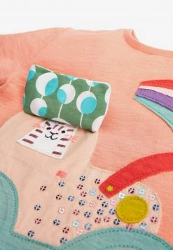 Next Kinder APPLIQUÉ - T-Shirt Print - Orange -Next Verkäufe 2022 6f714ac9331346a4a74c7850d1dc437c