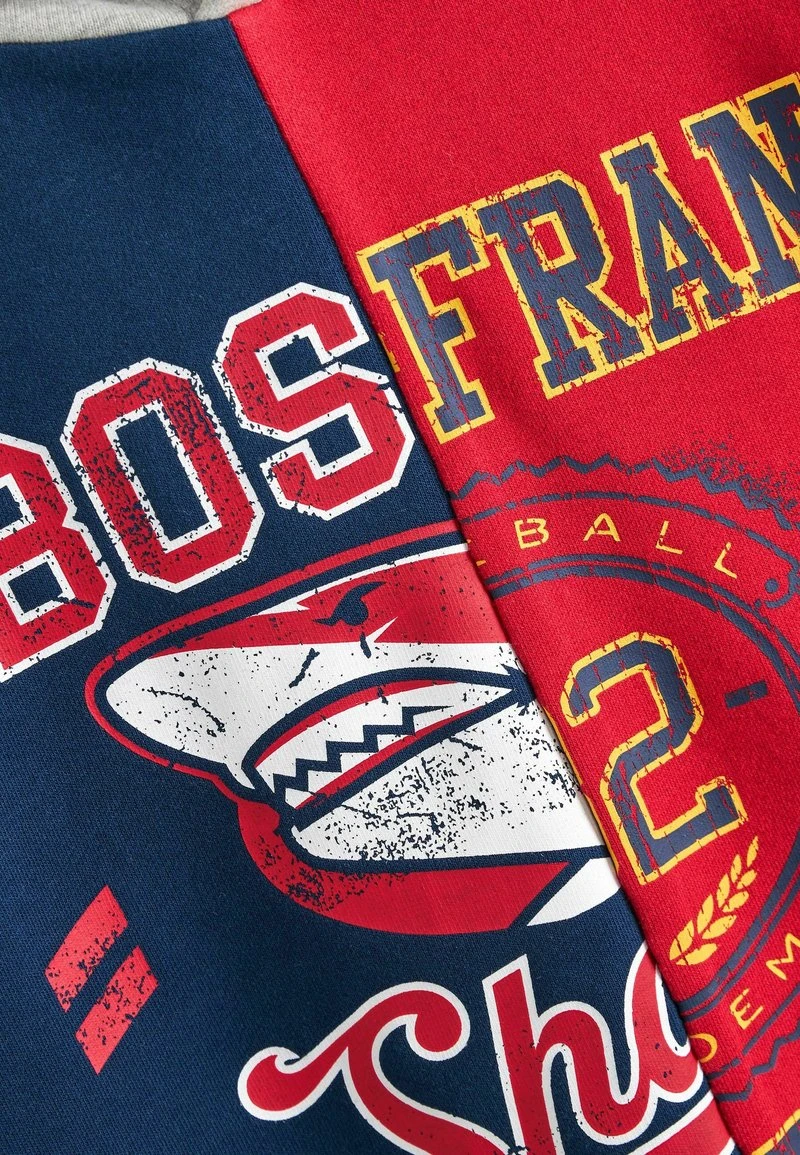 Next Kinder SPLIT SPORTY - Kapuzenpullover - Navy Blue Red 4 Next Kinder SPLIT SPORTY - Kapuzenpullover - Navy Blue Red – Bild 4