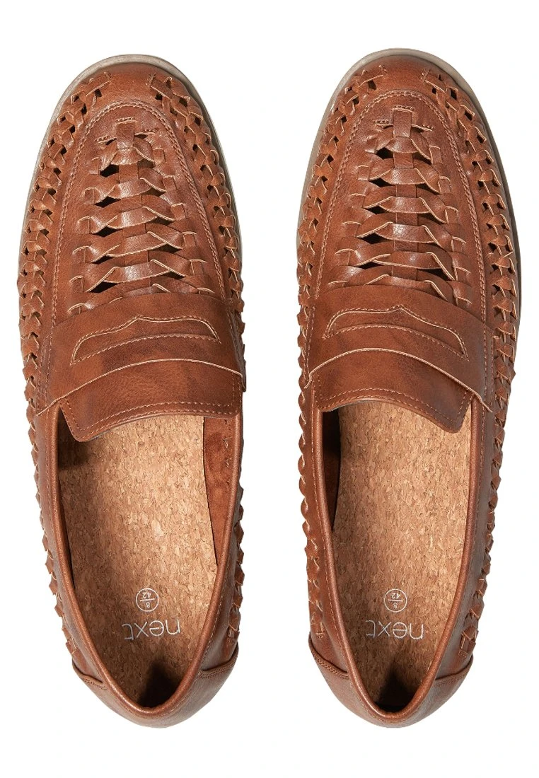 Next Herren WEAVE - Slipper - Tan 2 Next Herren WEAVE - Slipper - Tan – Bild 2