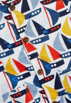 Next Kinder ROMPER WITH BUCKET SET - Jumpsuit - Blue Geometric Boat -Next Verkäufe 2022 6fc9b485c5a840859fba36f009707a87