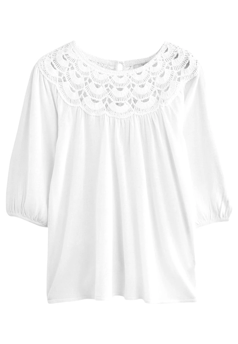 Next Damen Strickpullover - White 5 Next Damen Strickpullover - White – Bild 5