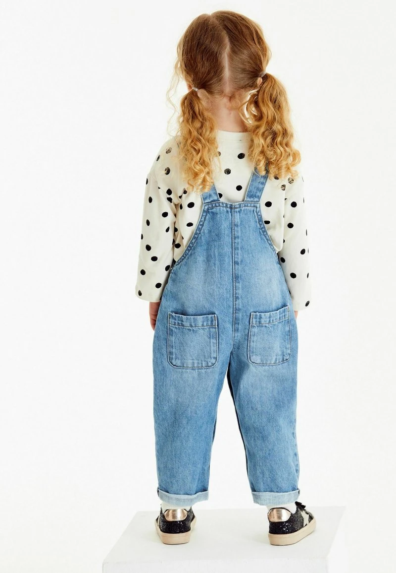 Next Kinder SET - Latzhose - Blue Denim 2 Next Kinder SET - Latzhose - Blue Denim – Bild 2