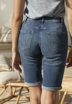 Next Damen Jeans Shorts - Royal Blue -Next Verkäufe 2022 7103ccad9a48494695190171d7ba6c84