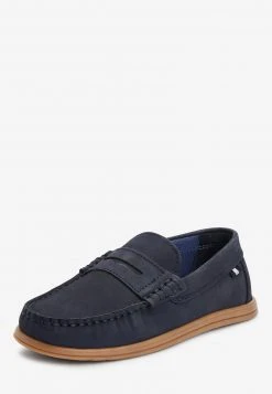 Next NAVY NUBUCK PENNY LOAFERS (OLDER) - Slipper - Blue | Kinder -Next Verkäufe 2022 711991b15bcd4f26a9590299dbe772ec