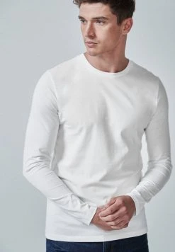 Next Herren Langarmshirt - White