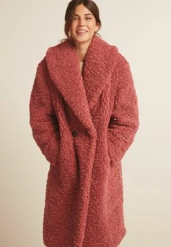 Next Damen BORG - Wintermantel - Pink