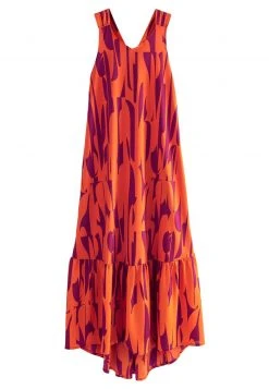 Next Damen SLEEVELESS - Maxikleid - Orange Geo Print -Next Verkäufe 2022 71b4b5dbae6f4dfa9e0fc75433c0edfe