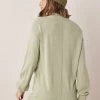 Next Damen LONG COSY - Strickpullover - Green