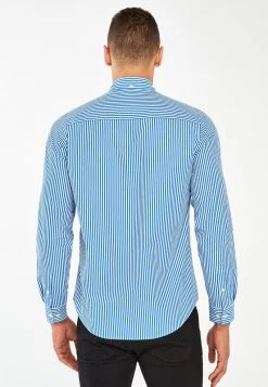 Next Herren BLUE STRIPE LONG SLEEVE REGULAR FIT SHIRT - Hemd - Blue -Next Verkäufe 2022 71c31d49c546492f990eca3d6cf0a9d5