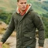 Next Herren Winterjacke - Khaki