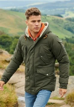 Next Herren Winterjacke - Khaki