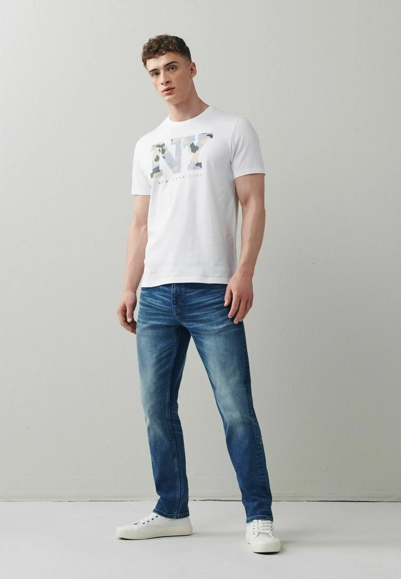 Next Herren GRAPHIC - T-Shirt Print - White 2 Next Herren GRAPHIC - T-Shirt Print - White – Bild 2