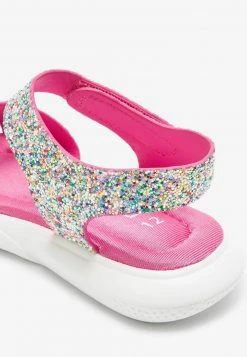 Next Kinder MEMORY FOAM SPORTY - Riemensandalette - Pink Rainbow Glitter -Next Verkäufe 2022 727de50550fe4057b8ca771a387f20c1