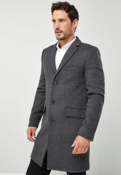 Next Herren SIGNATURE EPSOM - Klassischer Mantel - Charcoal