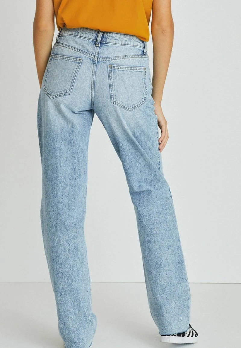 Next Damen Jeans Straight Leg - Blue Denim 2 Next Damen Jeans Straight Leg - Blue Denim – Bild 2