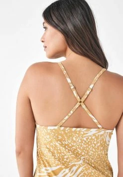 Next Damen Nachthemd - Ochre Yellow Animal -Next Verkäufe 2022 7291dc043fb14fc58433bb92564ea72d