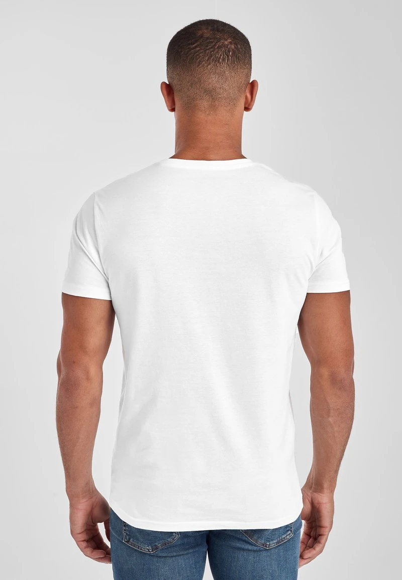 Next Herren 2 PACK - T-Shirt Basic - White 2 Next Herren 2 PACK - T-Shirt Basic - White – Bild 2