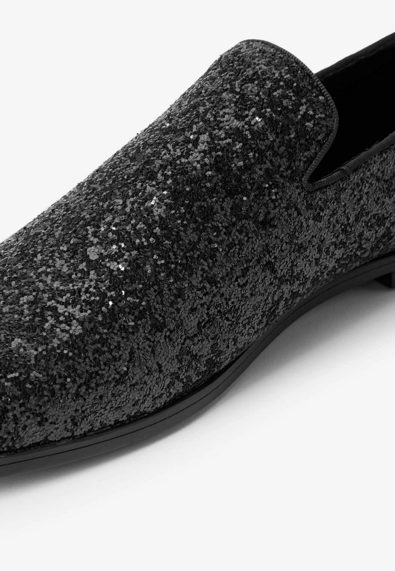 Next Herren GLITTER - Slipper - Black 5 Next Herren GLITTER - Slipper - Black – Bild 5