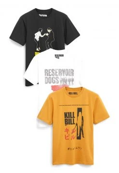 Next Herren 3 PACK - T-Shirt Print - Black -Next Verkäufe 2022 73025e65c5504e81b1b70a1d28fdefe7