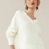 Next Damen Strickpullover - White