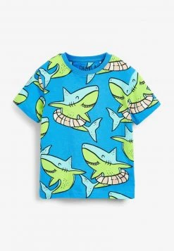 Next Kinder 3 PACK - Nachtwäsche Set - Fluro Blue Green Animals -Next Verkäufe 2022 735d7aa98ff34054aa9310bb757d186b