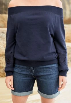 Next Damen Jeans Shorts - Mottled Blue -Next Verkäufe 2022 7385f5e9f9e44789947f00ce675011c0