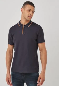 Next Herren TIPPED - Poloshirt - Dark Blue