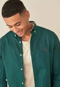 Next Herren LONG SLEEVE OXFORD - Hemd - Dark Green -Next Verkäufe 2022 73c1b4cce3cb48bfb9aed57058baa8fc
