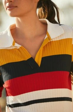 Next Damen GERIPPTES POLO-OBERTEIL - Poloshirt - Red -Next Verkäufe 2022 73f8f82499824d758d4d6df82d558cf1