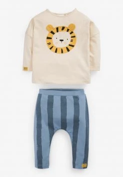 Next Kinder 4 PIECE SET - Leggings - Hosen - Blue Ochre Yellow Lion -Next Verkäufe 2022 7421b118ff0441ae8b99163c0d921fa8