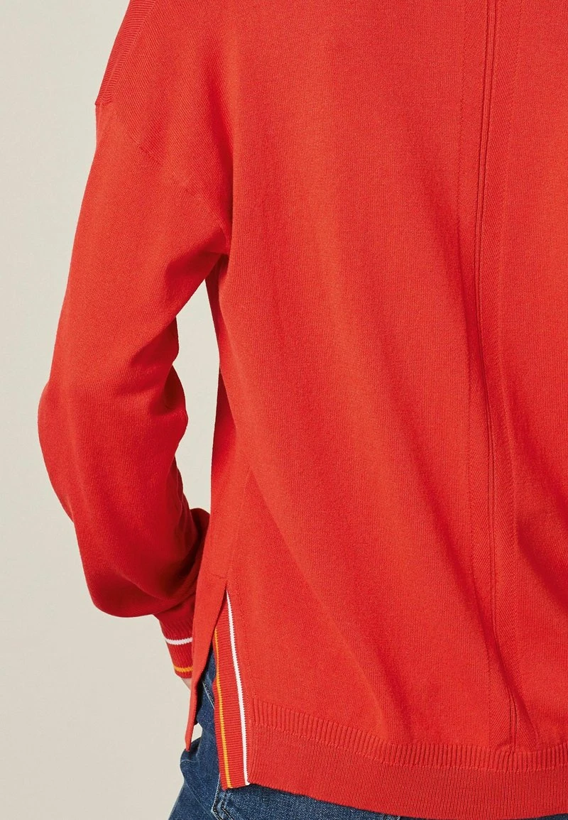 Next Damen SIDE RIB DETAIL - Strickpullover - Red 3 Next Damen SIDE RIB DETAIL - Strickpullover - Red – Bild 3