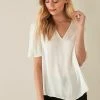 Next Damen Bluse - Off/white