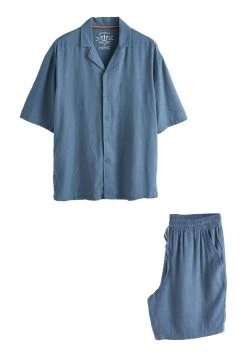 Next Herren TRADITIONAL - Nachtwäsche Set - Blue