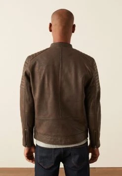Next Herren Lederjacke - Brown -Next Verkäufe 2022 74cc5e2c1d6b40acbae6b5a1d2b73f8e