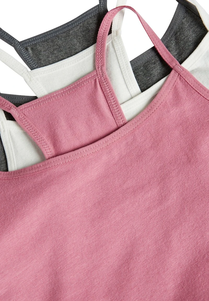 Next Kinder PINK/ECRU/GREY 3 PACK RACER BACK CAMIS (1.5-16YRS) - Top - Pink 6 Next Kinder PINK/ECRU/GREY 3 PACK RACER BACK CAMIS (1.5-16YRS) - Top - Pink – Bild 6