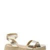 Next Damen FOREVER COMFORT CROSSOVER - Espadrille - Gold
