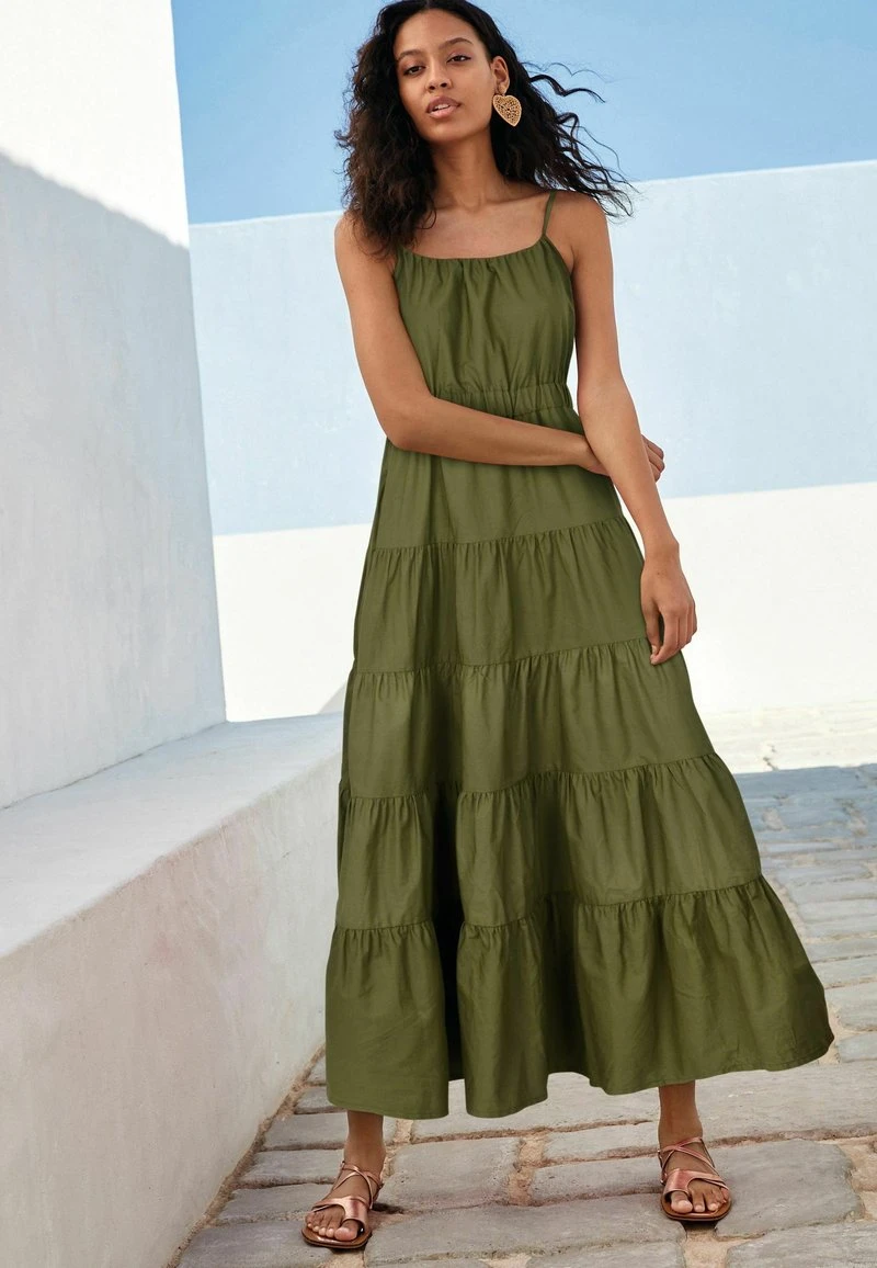 Next Maxikleid - Khaki Green | Damen 1 Next Maxikleid - Khaki Green | Damen