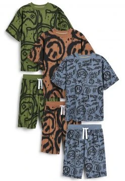 Next Kinder 3 PACK - Pyjama - Blue