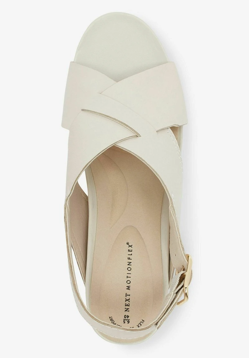 Next Damen FOREVER COMFORT MOTION FLEX CROSSOVER - Keilsandalette - Bone White 3 Next Damen FOREVER COMFORT MOTION FLEX CROSSOVER - Keilsandalette - Bone White – Bild 3