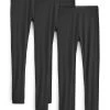 Next Damen FULL LENGTH 3 PACK - Leggings - Hosen - Black