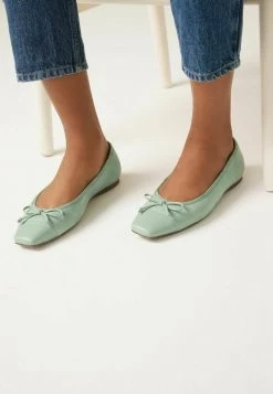 Next Damen FOREVER COMFORT SQUARE TOE - Klassischer Ballerina - Mint Green