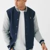 Next Bomberjacke - Navy Blue Grey | Herren