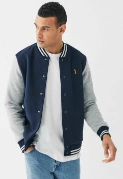 Next Bomberjacke - Navy Blue Grey | Herren