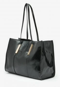 Next Damen PATENT - Shopping Bag - Black -Next Verkäufe 2022 764154d531f64dfe84a82297190c24da