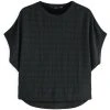 Next Damen SHORT SLEEVE WOVEN MIX BOXY - Bluse - Black